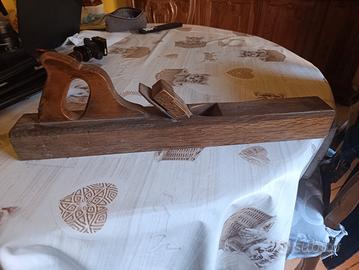 antica pialla da falegnameria 55cm