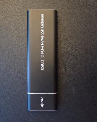 SSD enclosure USB C 3.1