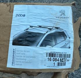 2 barre del tetto trasversali Peugeot 2008
