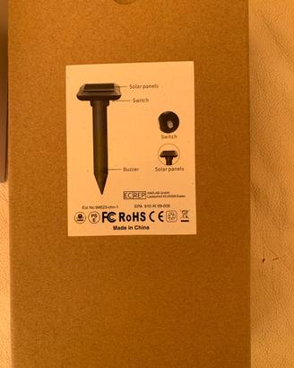 Repellenti per Animali (topi, roditori, formiche…