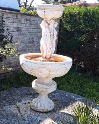 fontana effetto pietra per giardini
