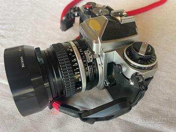 Nikon FE + Nikkor 50mm f/1.4 - appena revisionata