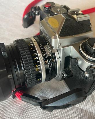 Nikon FE + Nikkor 50mm f/1.4 - appena revisionata