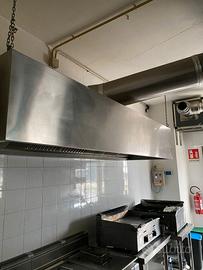 CAPPA A PARETE CUBICA IN ACCIAIO INOX