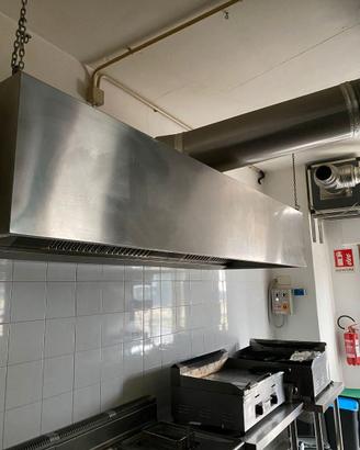 CAPPA A PARETE CUBICA IN ACCIAIO INOX