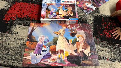 Puzzle Frozen II 104 pezzi