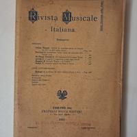 Copia saggio di Rivista Musicale Italiana - 1932
