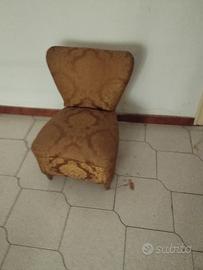 coppia poltroncine vintage