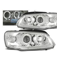 FARI PEUGEOT 106 96-03 ANGEL EYES FONDO CROMATO