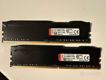 16GB RAM HyperX DDR4