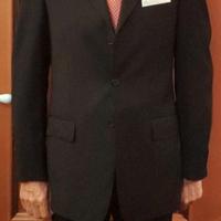 Elegante abito formale blu Loro Piana