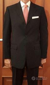 Elegante abito formale blu Loro Piana