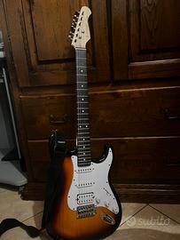 chitarra elettrica donner standard kit pontedera