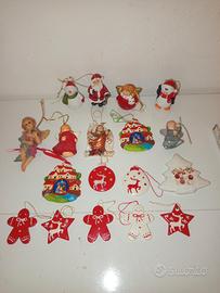 addobbi natalizi in gesso x albero di natale 