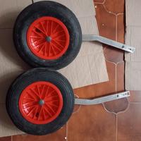 Ruote alaggio di poppa