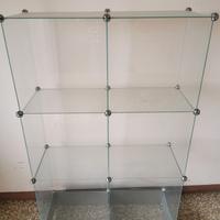 vetrinetta in vetro modulare