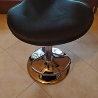 Sgabello bar design girevole regolabile