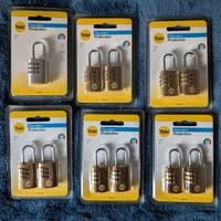 Set di lucchetti YALE con combinazione a 3 cifre