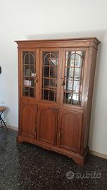 Libreria in legno 6 ante