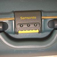 Valigia Samsonite blu