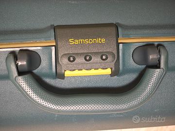 Valigia Samsonite blu