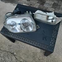 Faro proiettore sinistro e frecce spider alfa r.
