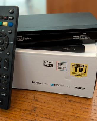 Decoder Tele System TS6815 (DVB-T2 HEVC Main10)