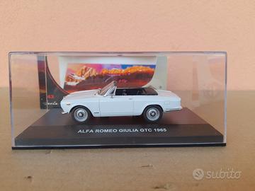 Modello auto alfa romeo giulia gtc 1965