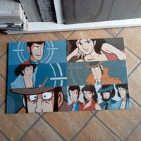 Set.1. Di Sei mattonelle serie Lupin. 