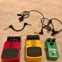 Pedali Behringer UM300, UC200 + Kokko Overdrive