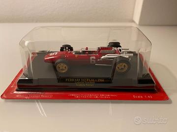 Modellino Ferrari 312 F1-66 Scarfiotti n6 1/43