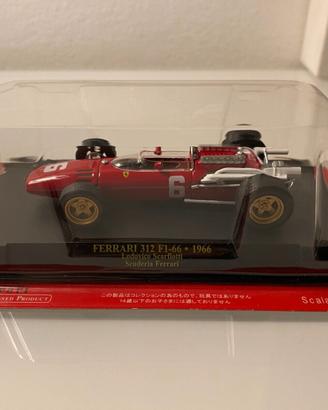 Modellino Ferrari 312 F1-66 Scarfiotti n6 1/43