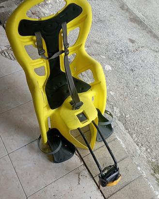 Seggiolino Bici Posteriore con Aggancio Telaio