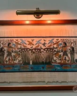 Pergamena-quadro-cornice--ogg decorativo da parete