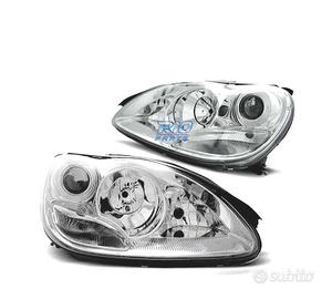 FARI MERCEDES CLASSE S W220 02-05 LENTE CROMATA