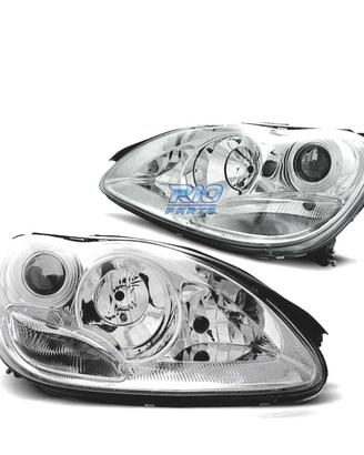 FARI MERCEDES CLASSE S W220 02-05 LENTE CROMATA