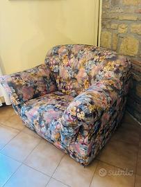 Poltrona da salotto in stoffa