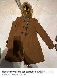 Montgomery donna con cappuccio avvitato