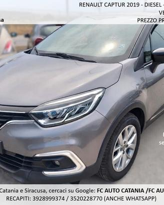 Renault Captur dCi 2019 - UNI PROP - PARI AL NUOVO
