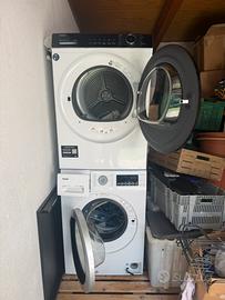 Colonna Lavatrice + Asciugatrice Haier
