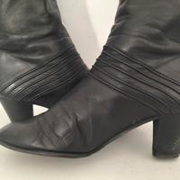 stivali vintage in vera pelle 36