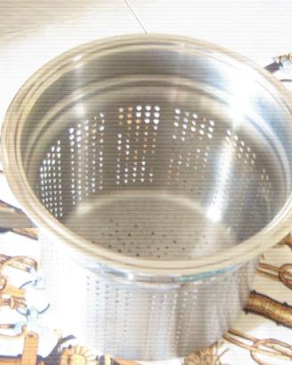SCOLAPASTA ACCIAIO INOX MONDIAL CASA
