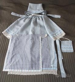 Abito 100% Lino Artigianale Set S/M - Nuovo