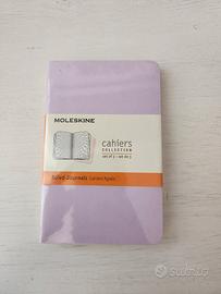  3 taccuini a righe Moleskine