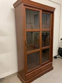 Libreria vetrinetta antica