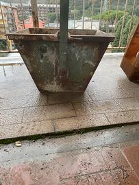 Benna auto scaricante (montacarichi/gru)