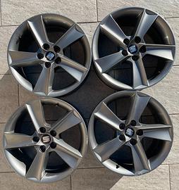 4 cerchi in lega 16" originali seat ibiza
