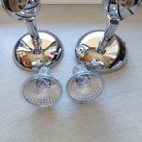 Coppia di Faretti in acciaio INOX