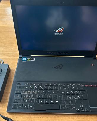 portatile gaming ASUS ROG GX501 GTX1080-8GB laptop