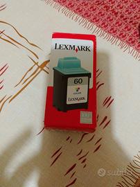 Cartuccia a colori Lexmark 60– nuova sigillata 